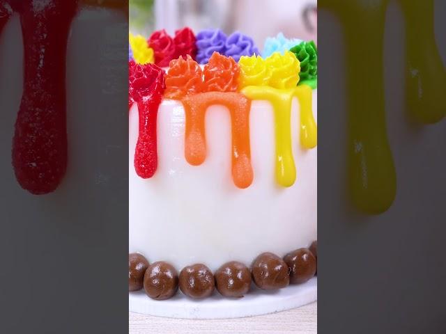  Perfect Miniature Rainbow Cake Decorating #Yumupminiature