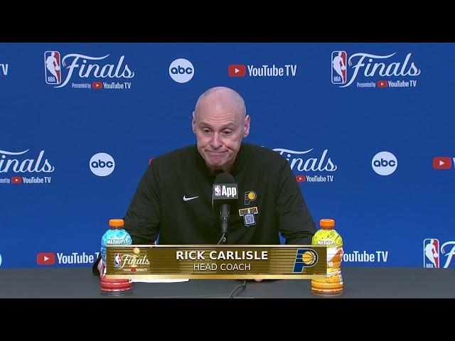 Pacers Rick Carlisle Did Not Minch Words When Asked About Handling Thunder Physicality in Game 2
