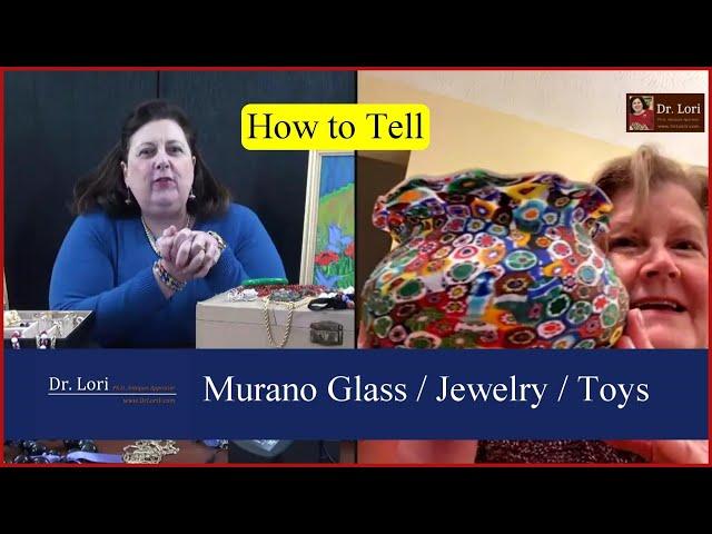 How to Value Murano Glass, Kenneth Jay Lane Jewelry, Toys, Cartier Knock-Offs, More | Ask Dr. Lori