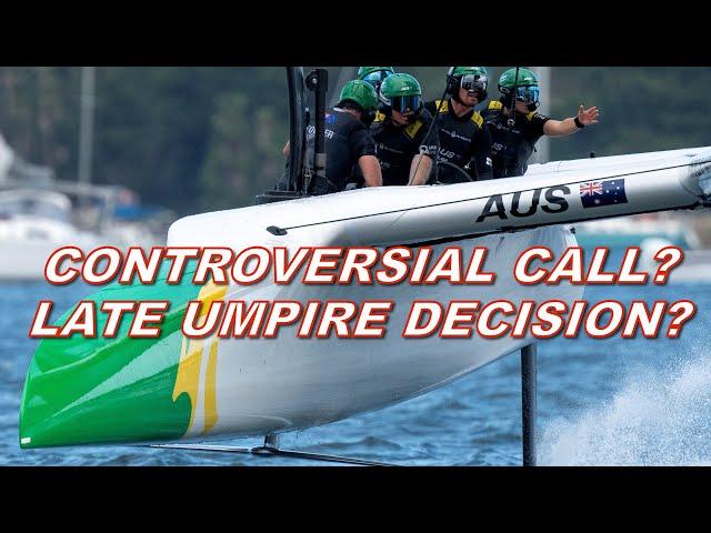 SailGP: Controversial Call? Late Umpire Decision?