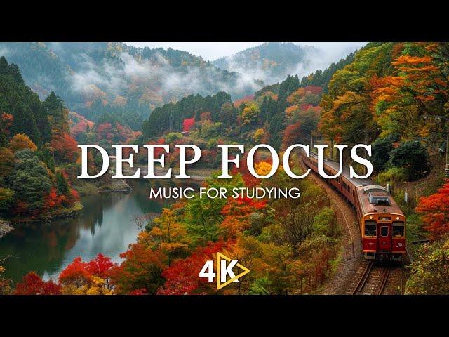 Deep Focus Music To Improve Concentration - 12 Hours of Ambient Study Music to Concentrate #812