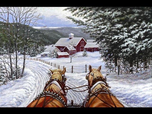 "Sleigh Ride" by Leroy Anderson . Played here by  the  Boston Pops Orchestra