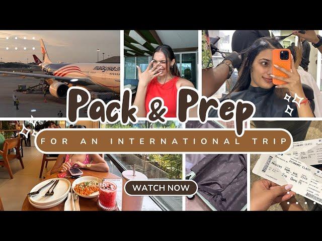 Traveling International with my Bestie pack with me and prep for a trip | Bhavya Arora