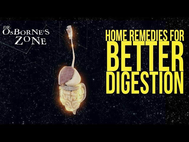 Home Remedies for Better Digestion - Dr. Osborne's Zone