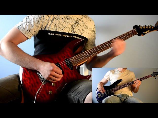 Молчат Дома - Клетка. Guitar and Bass cover