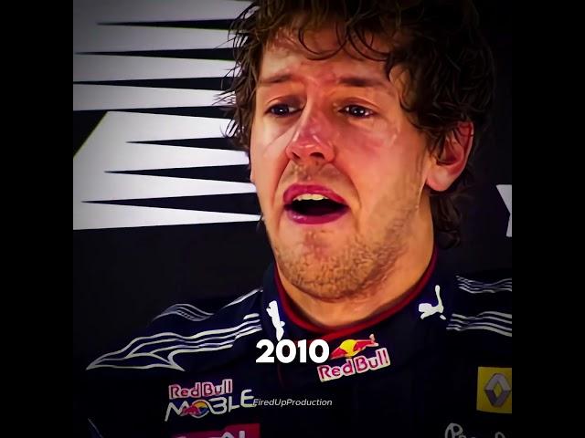 The Beatiful Career Of Sebastian Vettel #shorts #f1 #viral