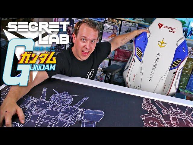 Secretlab x Mobile Suit Gundam! MAGNUS Pro Desk & TITAN Evo Chair Review!