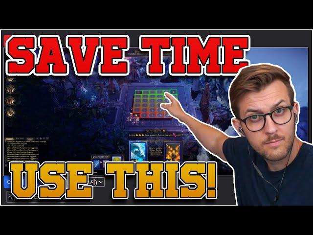 HUGE Transcendence Time Save!! USE THIS TOOL!!!