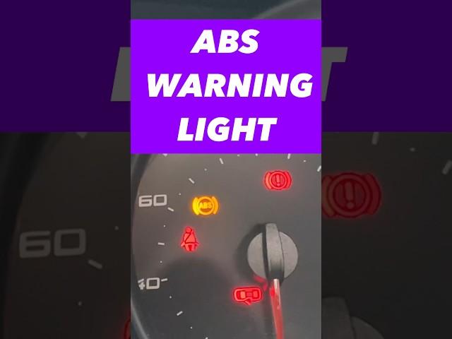 ABS Light on Dashboard #carrepair #mechanical #shorts