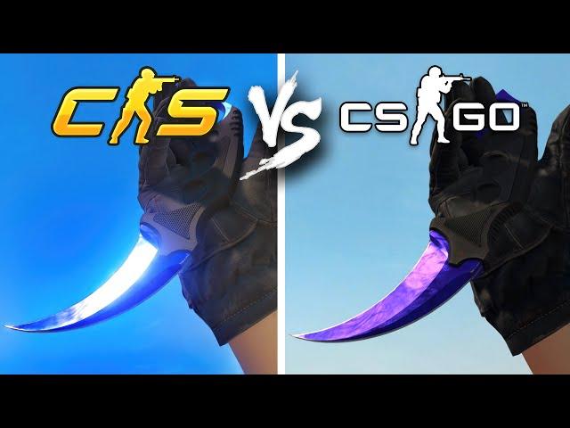 All Karambit Knife Skins - CS2 vs CSGO