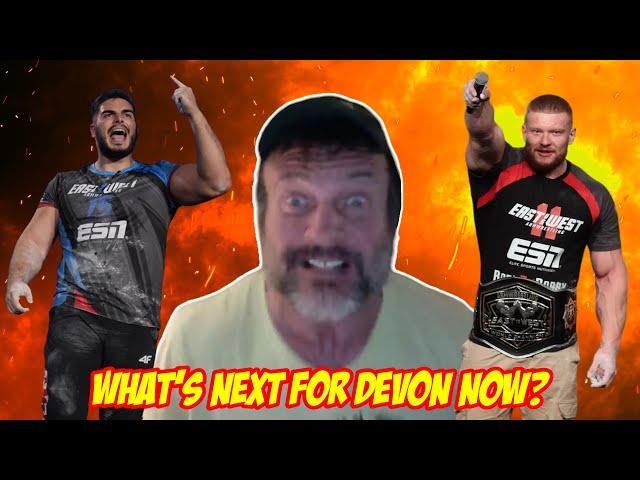 Devon’s next matches: Rino with right? Morozov with left?