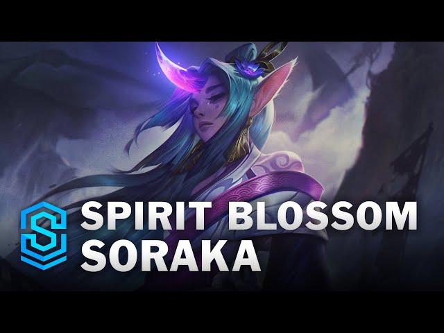 Spirit Blossom Soraka Skin Spotlight - League of Legends