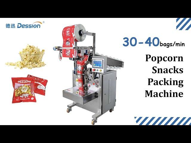 Semi Automatic Popcorn Packing Machine Snack Food Packing Machine