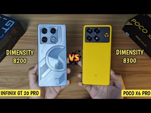 JANGAN SALAH PILIH! Infinix GT 20 Pro vs Poco X6 Pro - Compare performa + speed test + gaming test