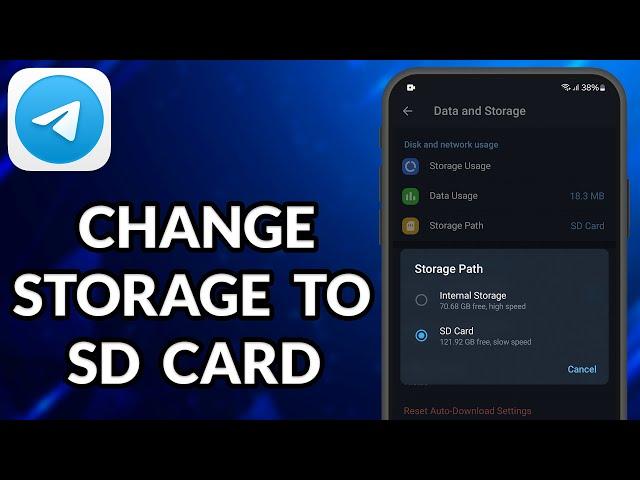 How To Change Telegram Download Location To SD Card