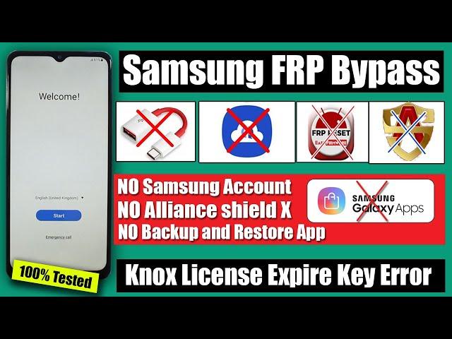 All Samsung FRP Bypass Android 11/12 New Method 2023