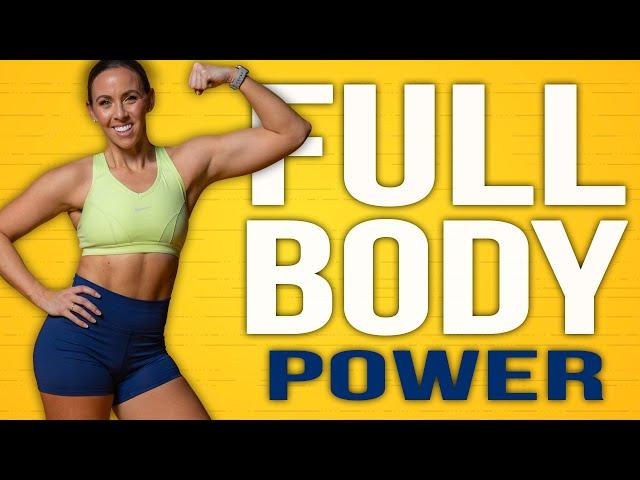30 Minute Full Body POWER Workout | Drive - Day 6