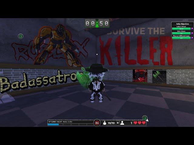 Roblox survive the killer #77 live