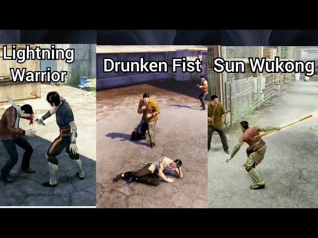 Sleeping Dogs All Fighting Style Legendary Outfits Gameplay - RTX 3060