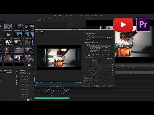 Best EXPORT Settings For YOUTUBE! | Adobe Premiere Pro Tutorial