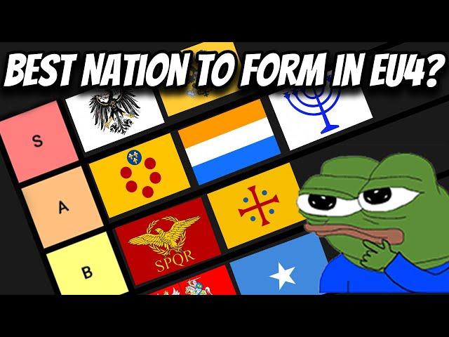 Best Formable Nation in EU4? Formable nations tier list Europa Universalis 4 2021 UPDATED