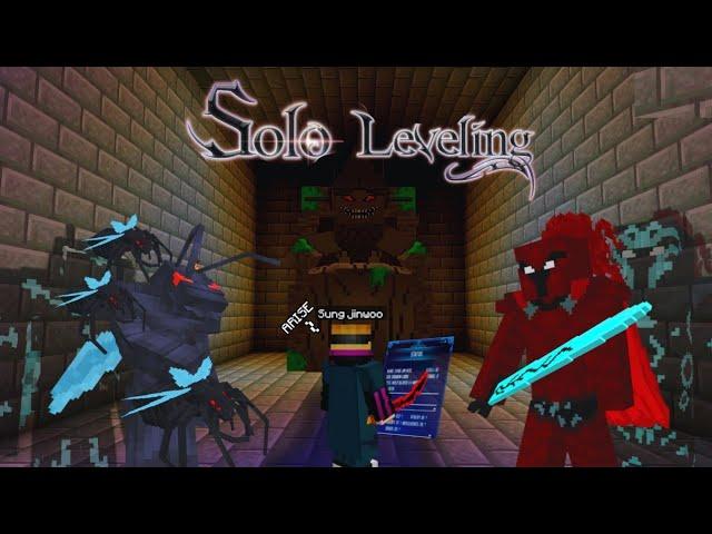 Solo Leveling Updates Addon/Mods For Minecraft PE | Monarch Update