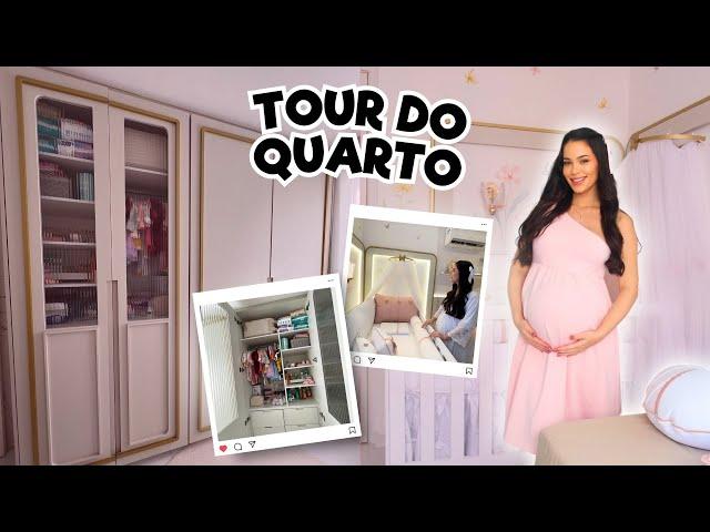 TOUR pelo quartinho da Maju - Tema JARDIM ENCANTADO 