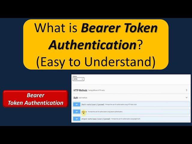 What is Bearer Token Authentication? (Easy to Understand)