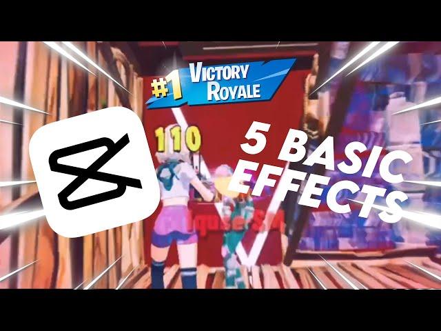 5 *EASIEST* KILL EFFECTS | FOR HIGHLIGHTS (CapCut)