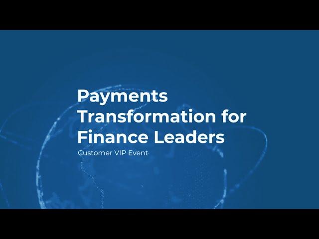 Bottomline 'Payments Transformation for Finance Leaders' Manchester Conference | May 2024 | CH Video