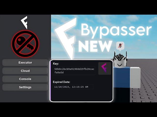 new roblox fluxus key bypasser