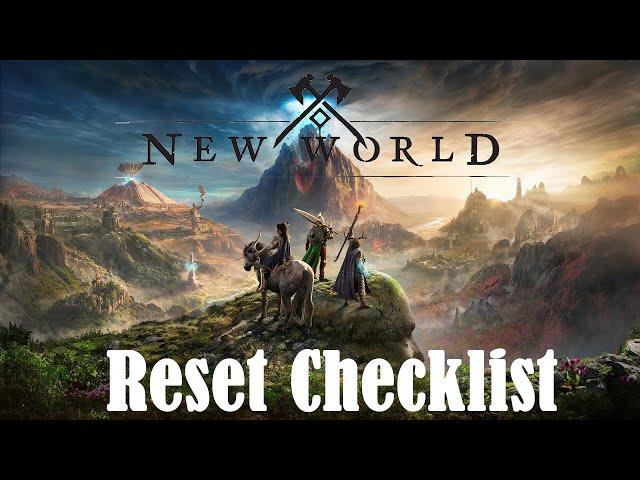 Daily Checklist MAXIMIZES Your New World Aeternum Experience