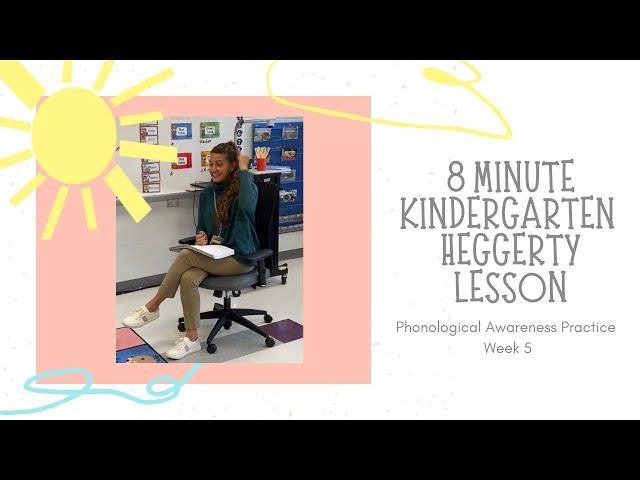 8 Minute Phonological Awareness Heggerty Lesson