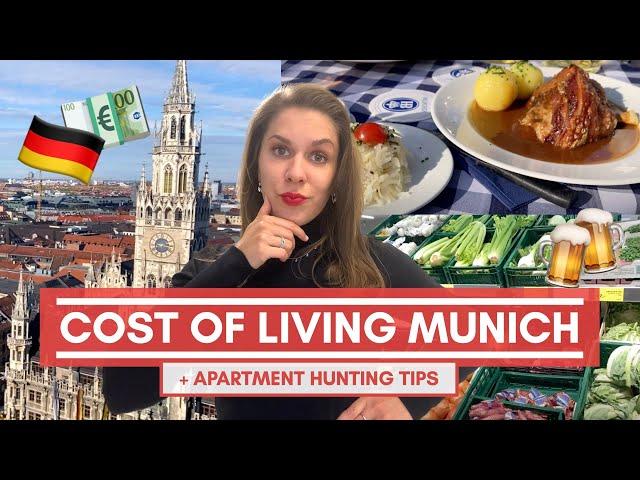 How much does it COST to LIVE in MUNICH? | Cost of Living + Apartment Hunting Tips *must watch*