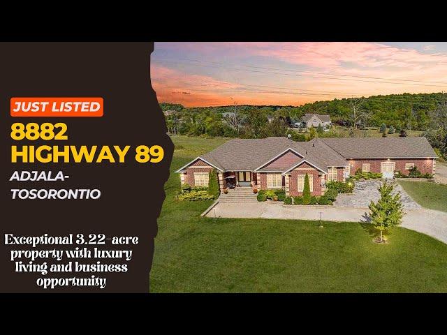 Just Listed - 8882 Highway 89, Adjala-Tosorontio