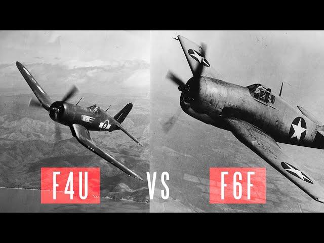 F4U Corsair vs F6F Hellcat | Which was the better fighter?