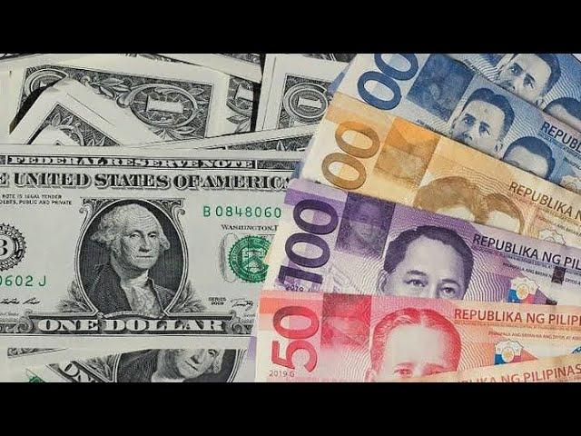 Philippine Peso to Us Dollar Currency Exchange Rates Today 04 November 2024