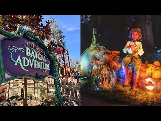 Tiana's Bayou Adventure Disneyland Previews are here! Lets check the changes from Splash Mountain!