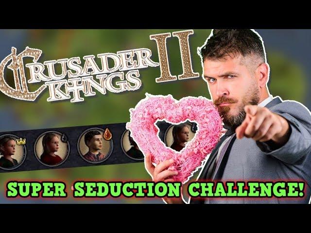 Crusader Kings 2 Medieval Super Seducer Simulator - Child Only Challenge ( Funny Moments )