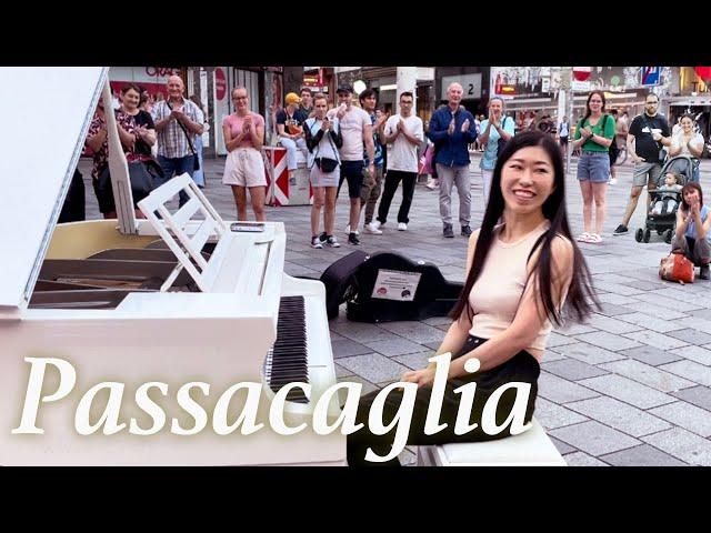 'passacaglia' By Handel & Halvorsen | Street Piano | YUKI PIANO