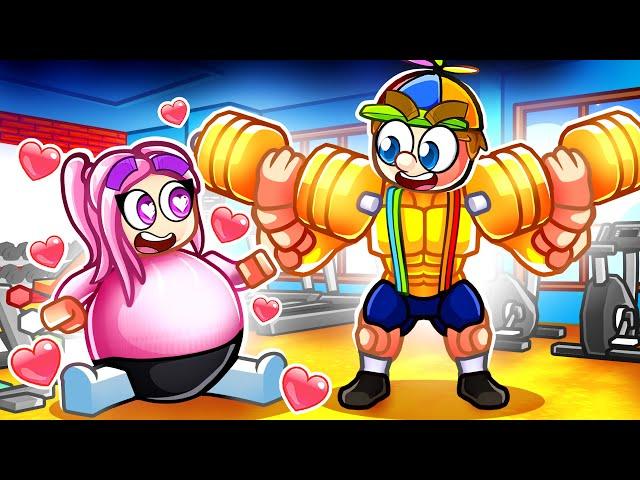 FAT And MUSCULAR FORBIDDEN Love In Roblox!