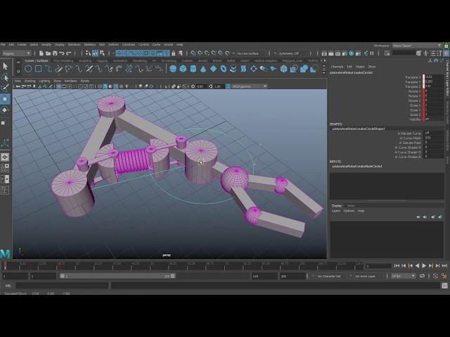 Maya Basic Rigging AimConstraint Part 1/4