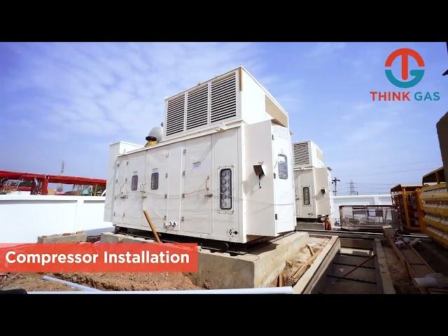Construction of THINK Gas CNG Stations