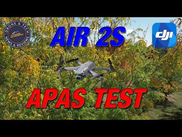 DJI Air 2S - Flight Testing APAS (Sort Of) and Obstacle Avoidance - 2023 Part One