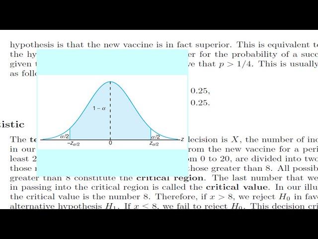 Statistical distributions