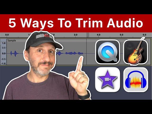 5 Ways To Trim Audio On a Mac