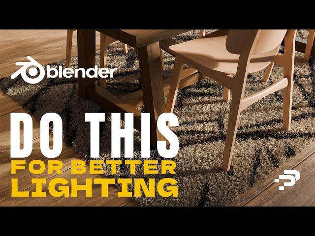 Easy Blender Lighting HACK [Blender Tutorial]