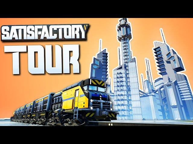 100% MAXED OUT FACTORY! - Satisfactory Mega Base Tour