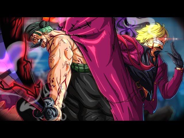 ONE PIECE「 A M V 」ZORO AND SANJI VS KING AND QUEEN FULL FIGHT