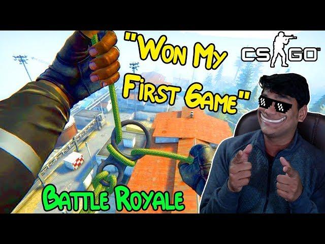 I Won My First Game In Cs Go Battle Royale ⭐⭐ | CSGO |